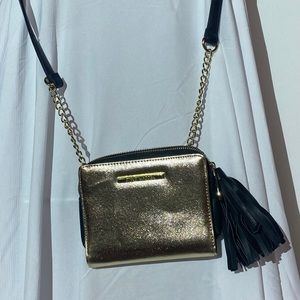 Steve Madden Gold Shoulder Clutch